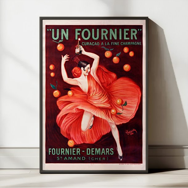 Curaao Champagne 1921 - Reklameplakat