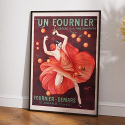 Curaao Champagne 1921 - Reklameplakat