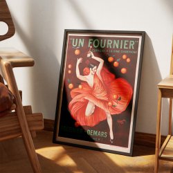 Curaao Champagne 1921 - Reklameplakat