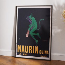 Maurin Quina 1907 - Reklameplakat