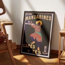 Mandarines 1908 - Kaffereklame - Plakat