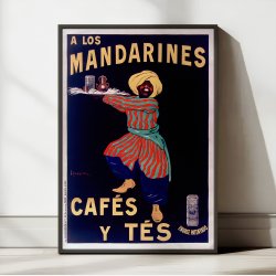 Mandarines 1908 - Kaffereklame - Plakat