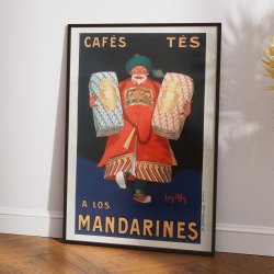 Mandarines 1927 - Kaffereklame - Plakat