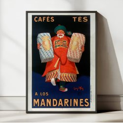 Mandarines 1927 - Kaffereklame - Plakat