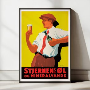 Stjernens �l 1930 - Reklameplakat
