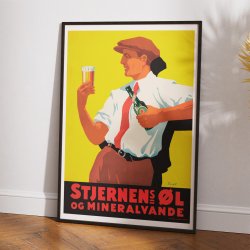 Stjernens �l 1930 - Reklameplakat