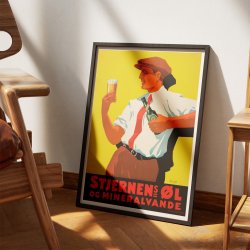 Stjernens �l 1930 - Reklameplakat