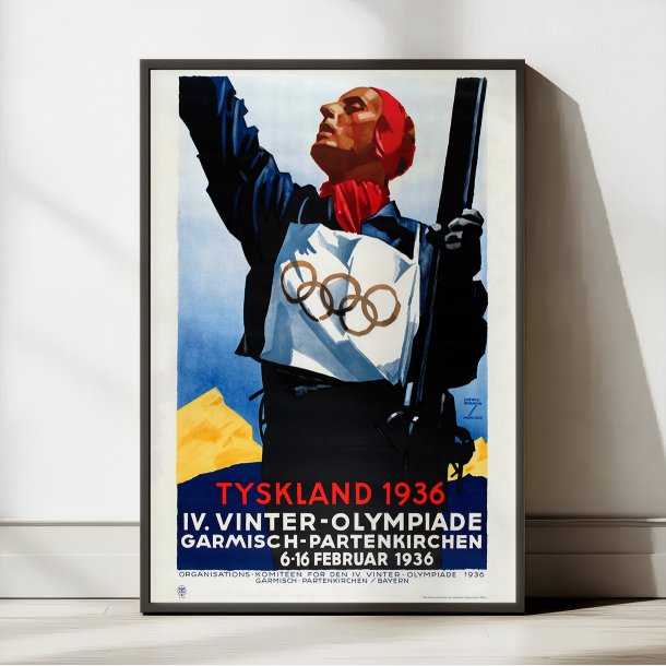 Tyskland 1936 - Olympiade Plakat