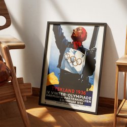 Tyskland 1936 - Olympiade Plakat