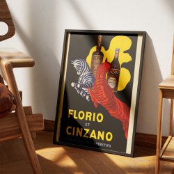Florio et Cinzano 1930 -  Reklameplakat