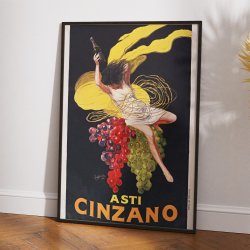 Asti Cinzano I 1921 - Reklameplakat