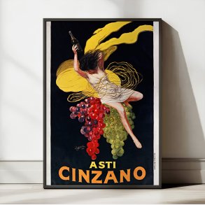 Asti Cinzano I 1921 - Reklameplakat