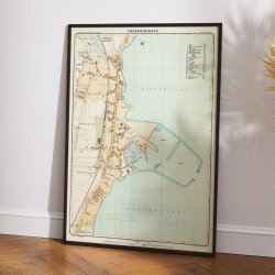 Frederikshavn 1899 - Historisk kort