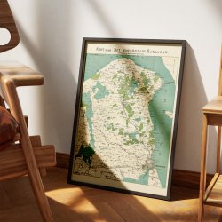 Nordstlige Sjlland 1884 - Historisk kort