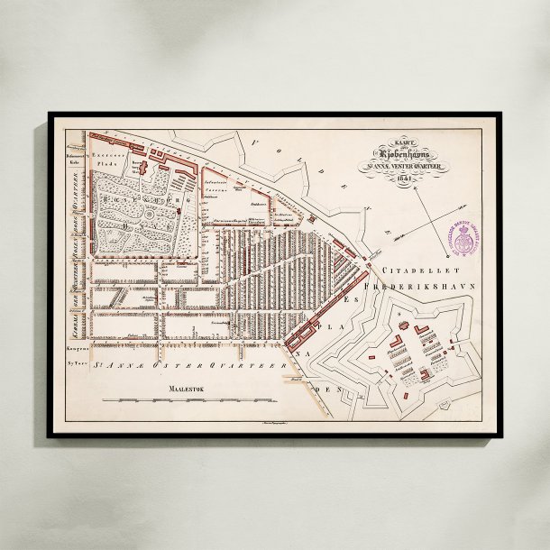 St. Ann Vester Kvarter 1841 - Kbenhavn