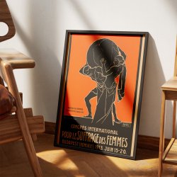 Kvindekonference 1913 - Politisk plakat