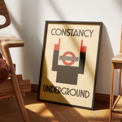 Constancy 1876 - London Underground - Plakat