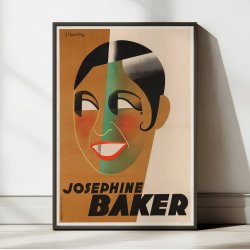 Josphine Baker 1931 - Teaterplakat