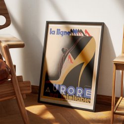 La ligne Aurore 1930 - Reklameplakat
