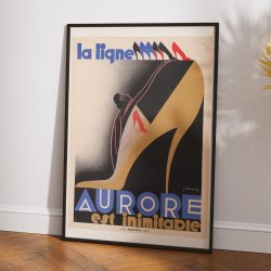 La ligne Aurore 1930 - Reklameplakat