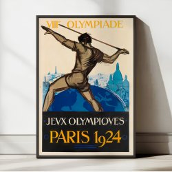 Olympiade Paris 1924 - Plakat