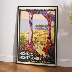 Monte-Carlo, Monaco 1920 - Plakat