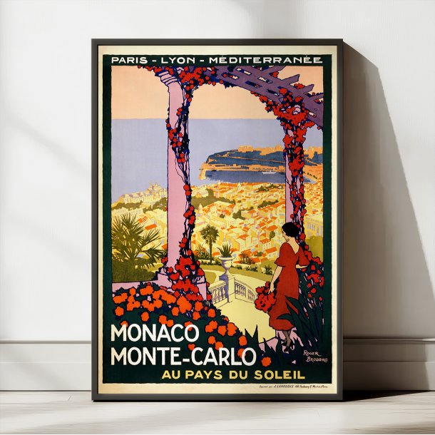 Monte-Carlo, Monaco 1920 - Plakat