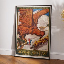 OL 1924 - Chamonix - Plakat