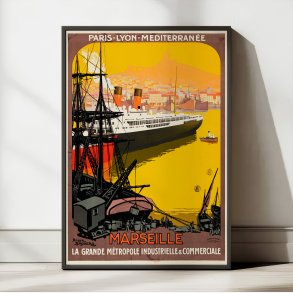 Marseille 1922 - Plakat