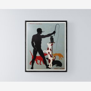 Domatore di animali 1923 - Kunstplakat - 5062 cm