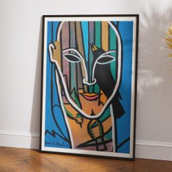 Tte cage aux oiseaux 1938 - Surrealistisk plakat