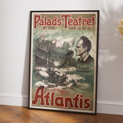 Atlantis 1913 - Dansk filmplakat
