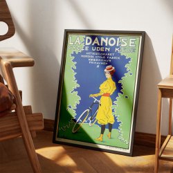 La Danoise 1896 - Dansk reklameplakat