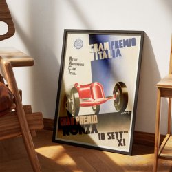 Monza Grand Prix 1933 - Motorsport - Plakat