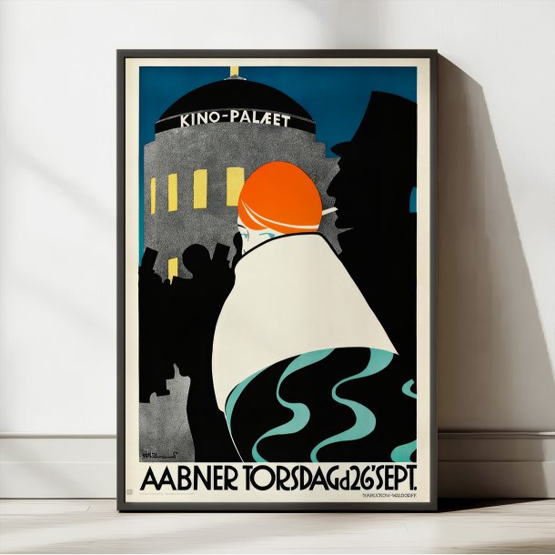 Kino-Palets bning 1918 - Plakat