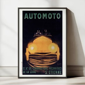 Automoto 1910 - Reklameplakat