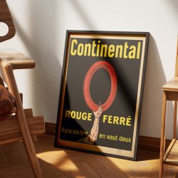 Continental 1910 - Reklameplakat