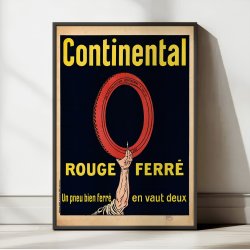 Continental 1910 - Reklameplakat