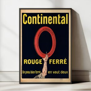 Continental 1910 - Reklameplakat