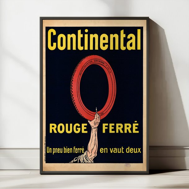 Continental 1910 - Reklameplakat