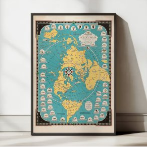 Luftfartens historie 1944 - Plakat