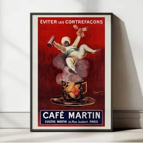 Caf Martin 1900 - Reklameplakat