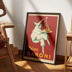 Ptes Baroni 1921 - Reklameplakat
