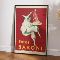 Ptes Baroni 1921 - Reklameplakat