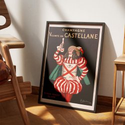 Champagne Castellane 1922 - Reklameplakat