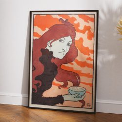 La Vitrioleuse 1894 - Kunstplakat