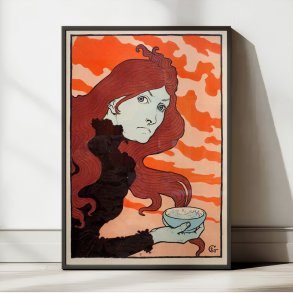 La Vitrioleuse 1894 - Kunstplakat