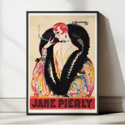 Jane Pierly 1925 - Teaterplakat