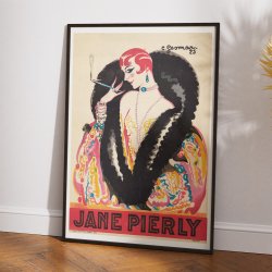 Jane Pierly 1925 - Teaterplakat