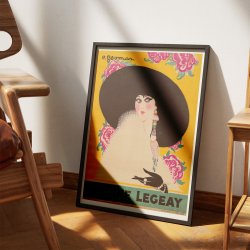 Yvonne Legeay 1926 - Teaterplakat